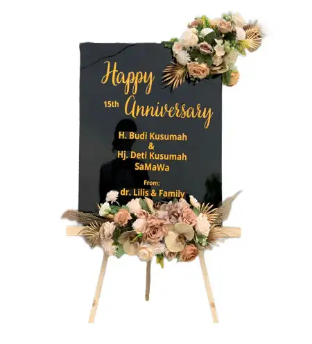 Papan Bunga Akrilik Pondok Bambu