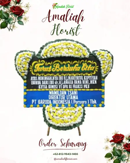 Papan Bunga Duka Pondok Bambu